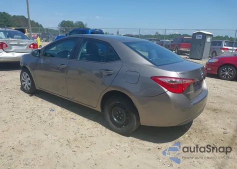 2017 Toyota Corolla Le from USA, damaged, VIN 5YFBURHE3HP721433